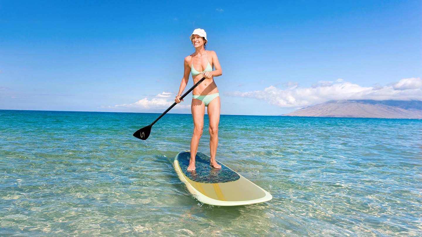 Paddle Board woman